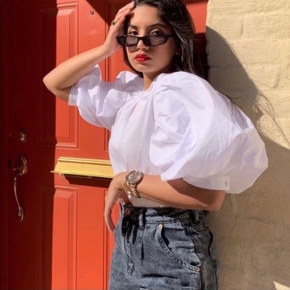 JOHANNA ORTIZ x H&M PUFF SLEEVE white - Picture 5 of 5